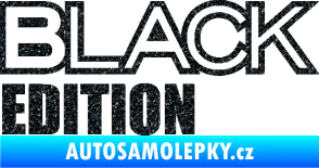 Samolepka Black edition Ultra Metalic černá