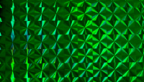 Samolepka Fantasy 1/4 mosaic emerald green PRIME, tmavě zelená folie s holografickým efektem
