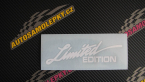 Samolepka Limited edition 011 nápis