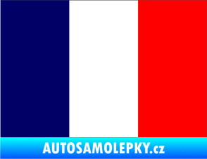 Samolepka Vlajka Francie
