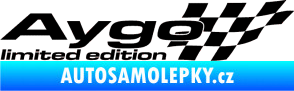 Samolepka Aygo limited edition pravá černá