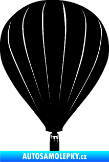 Samolepka Horkovzdušný balón 002 černá
