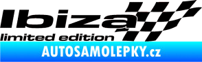 Samolepka Ibiza limited edition pravá černá