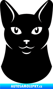 Samolepka Kočka 005 levá černá