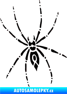 Samolepka Pavouk 011 levá černá