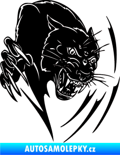Samolepka Predators 111 pravá puma černá