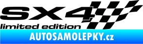 Samolepka SX4 limited edition pravá černá