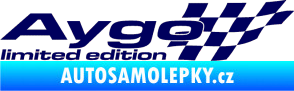 Samolepka Aygo limited edition pravá tmavě modrá