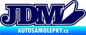 Samolepka JDM 001 symbol tmavě modrá