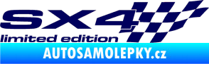 Samolepka SX4 limited edition pravá tmavě modrá