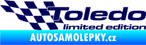 Samolepka Toledo limited edition levá tmavě modrá