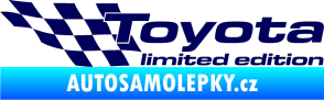 Samolepka Toyota limited edition levá tmavě modrá