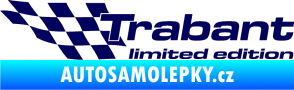 Samolepka Trabant limited edition levá tmavě modrá