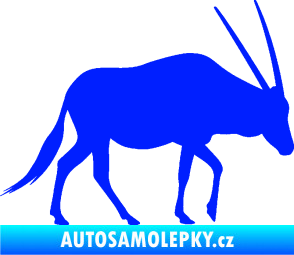 Samolepka Antilopa 001 pravá modrá dynamic