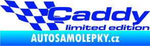Samolepka Caddy limited edition levá modrá dynamic