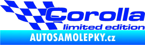 Samolepka Corolla limited edition levá modrá dynamic