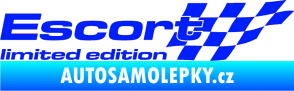 Samolepka Escort limited edition pravá modrá dynamic