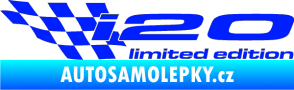 Samolepka i20 limited edition levá modrá dynamic
