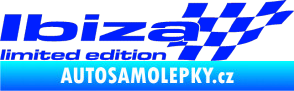 Samolepka Ibiza limited edition pravá modrá dynamic