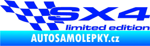 Samolepka SX4 limited edition levá modrá dynamic