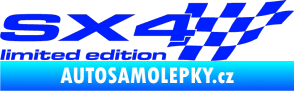 Samolepka SX4 limited edition pravá modrá dynamic