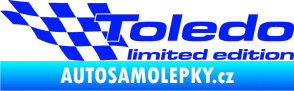 Samolepka Toledo limited edition levá modrá dynamic