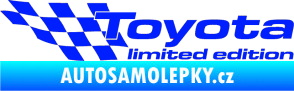 Samolepka Toyota limited edition levá modrá dynamic