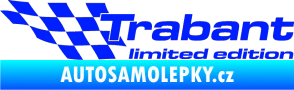 Samolepka Trabant limited edition levá modrá dynamic