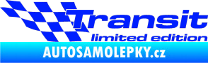 Samolepka Transit limited edition levá modrá dynamic