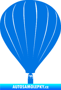 Samolepka Horkovzdušný balón 002 modrá oceán
