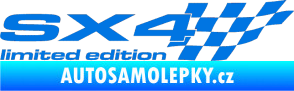 Samolepka SX4 limited edition pravá modrá oceán
