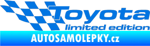Samolepka Toyota limited edition levá modrá oceán