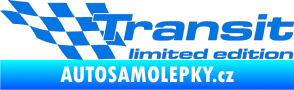 Samolepka Transit limited edition levá modrá oceán