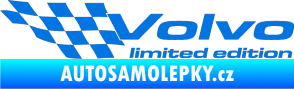Samolepka Volvo limited edition levá modrá oceán