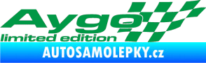 Samolepka Aygo limited edition pravá zelená