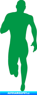 Samolepka Běžec 005 levá zelená