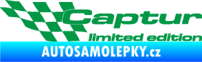 Samolepka Captur limited edition levá zelená