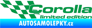 Samolepka Corolla limited edition levá zelená