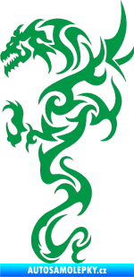 Samolepka Dragon 019 levá zelená