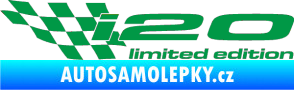 Samolepka i20 limited edition levá zelená
