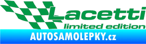 Samolepka Lacetti limited edition levá zelená