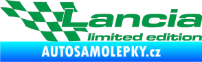 Samolepka Lancia limited edition levá zelená