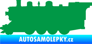 Samolepka Lokomotiva 002 levá zelená
