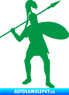 Samolepka Římský voják pravá zelená