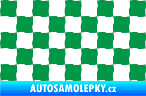 Samolepka Šachovnice 004 zelená