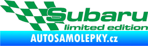 Samolepka Subaru limited edition levá zelená