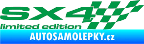 Samolepka SX4 limited edition pravá zelená