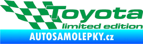Samolepka Toyota limited edition levá zelená