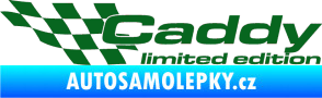 Samolepka Caddy limited edition levá tmavě zelená