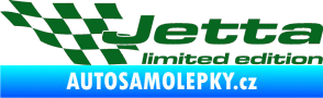 Samolepka Jetta limited edition levá tmavě zelená